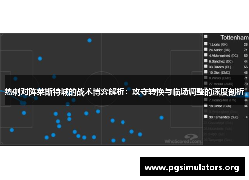 热刺对阵莱斯特城的战术博弈解析：攻守转换与临场调整的深度剖析