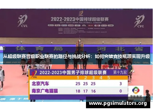 从超级联赛晋级职业联赛的路径与挑战分析：如何突破竞技瓶颈实现升级