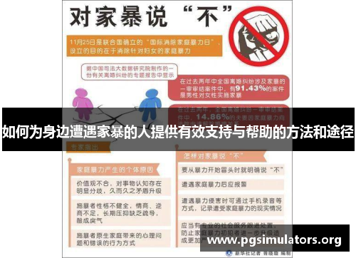 如何为身边遭遇家暴的人提供有效支持与帮助的方法和途径