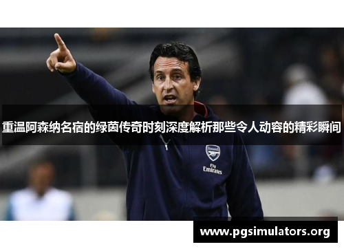 重温阿森纳名宿的绿茵传奇时刻深度解析那些令人动容的精彩瞬间