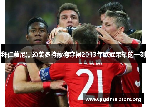 拜仁慕尼黑逆袭多特蒙德夺得2013年欧冠荣耀的一刻 拜仁慕尼黑逆袭多特蒙德夺得2013年欧冠荣耀的一刻